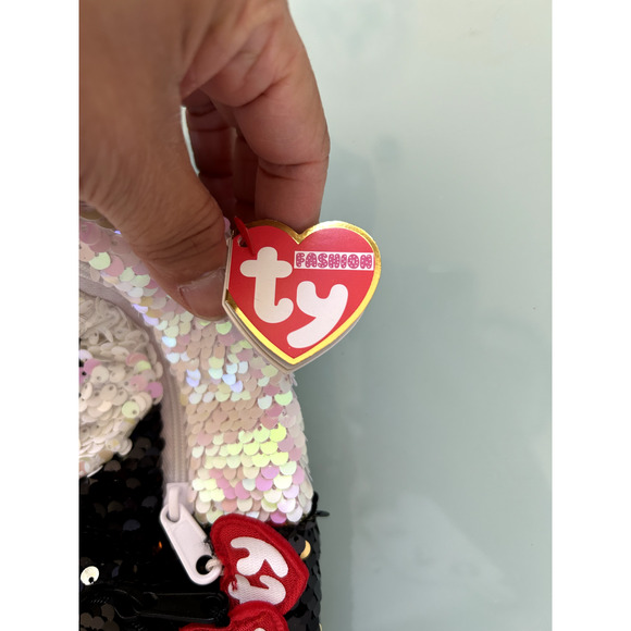 TY Flippables Sequin Bamboo the Panda Backpack and Pencil Case Set for K… - Picture 5 of 9